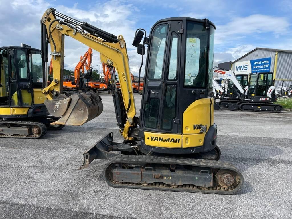 Yanmar Vio 26-6 حفارات صغيرة أقل من 7 طن (حفارات صغيرة)