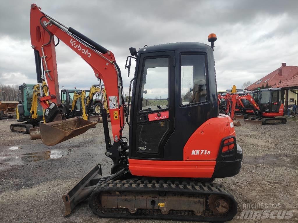 Kubota KX 71-3 حفارات صغيرة أقل من 7 طن (حفارات صغيرة)