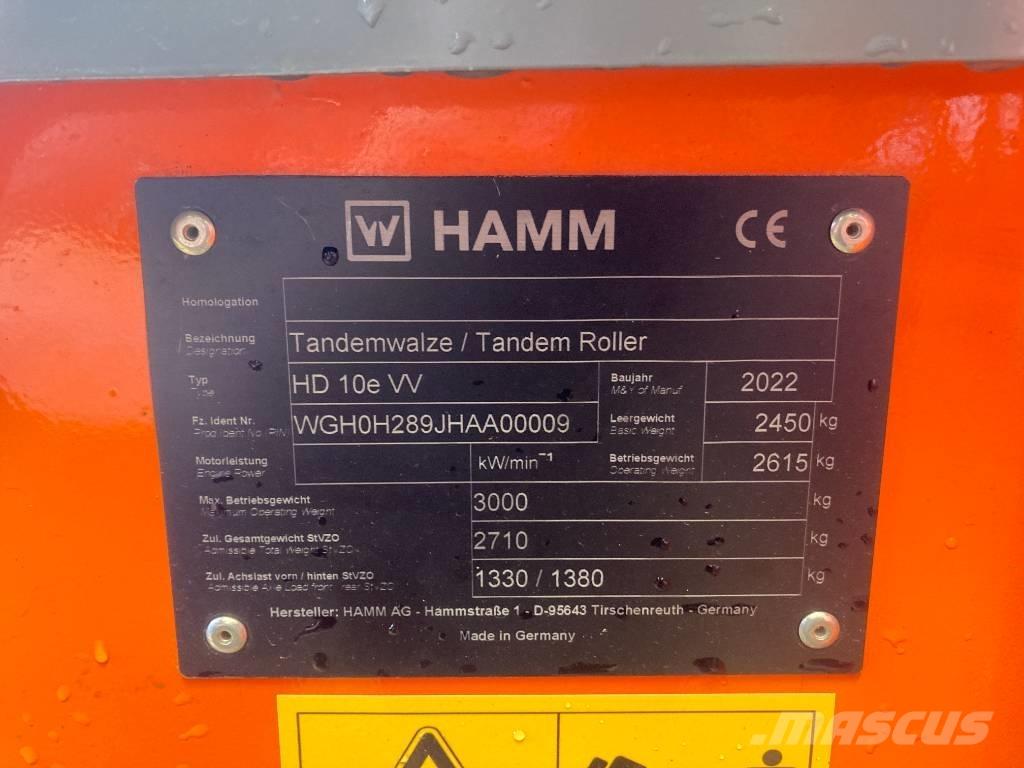 Hamm HD 10e VV H289 ضاغطات التربة