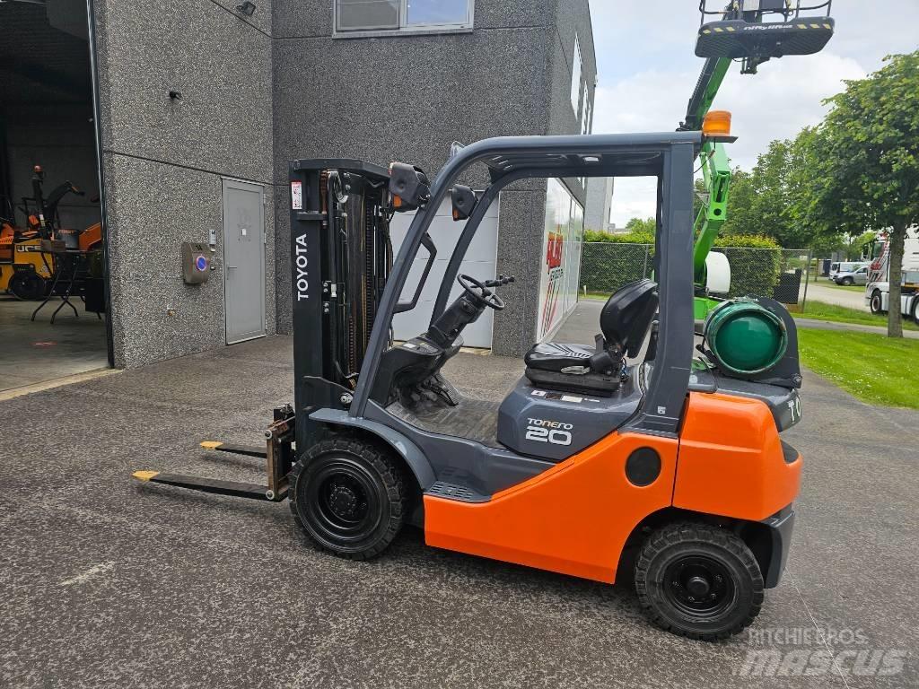 Toyota 02-8 FG F 20 شاحنات LPG