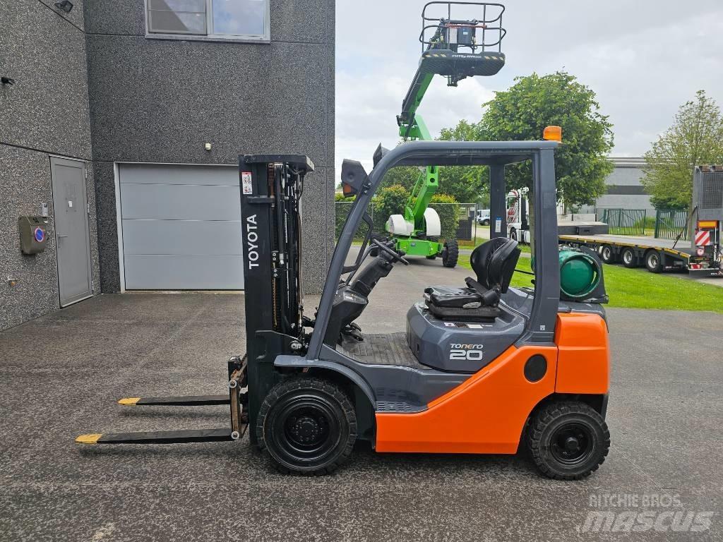 Toyota 02-8 FG F 20 شاحنات LPG