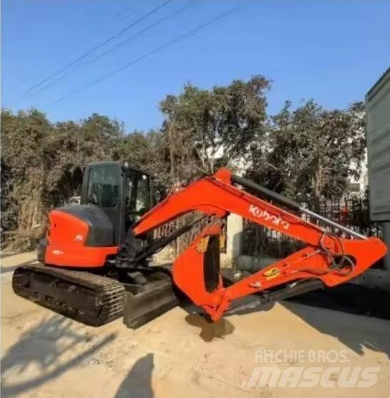 Kubota U 55-4 حفارات صغيرة أقل من 7 طن (حفارات صغيرة)