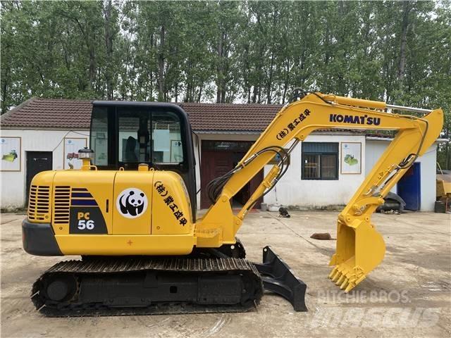 Komatsu PC 56-7 حفارات زحافة