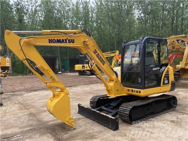 Komatsu PC 56-7 حفارات زحافة