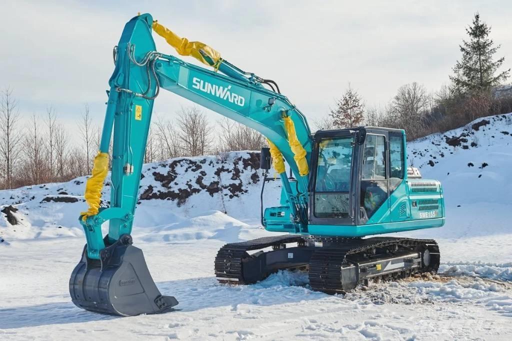 Sunward SWE 155 F حفارات زحافة