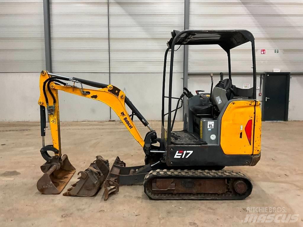 Bobcat E 17 حفارات صغيرة أقل من 7 طن (حفارات صغيرة)