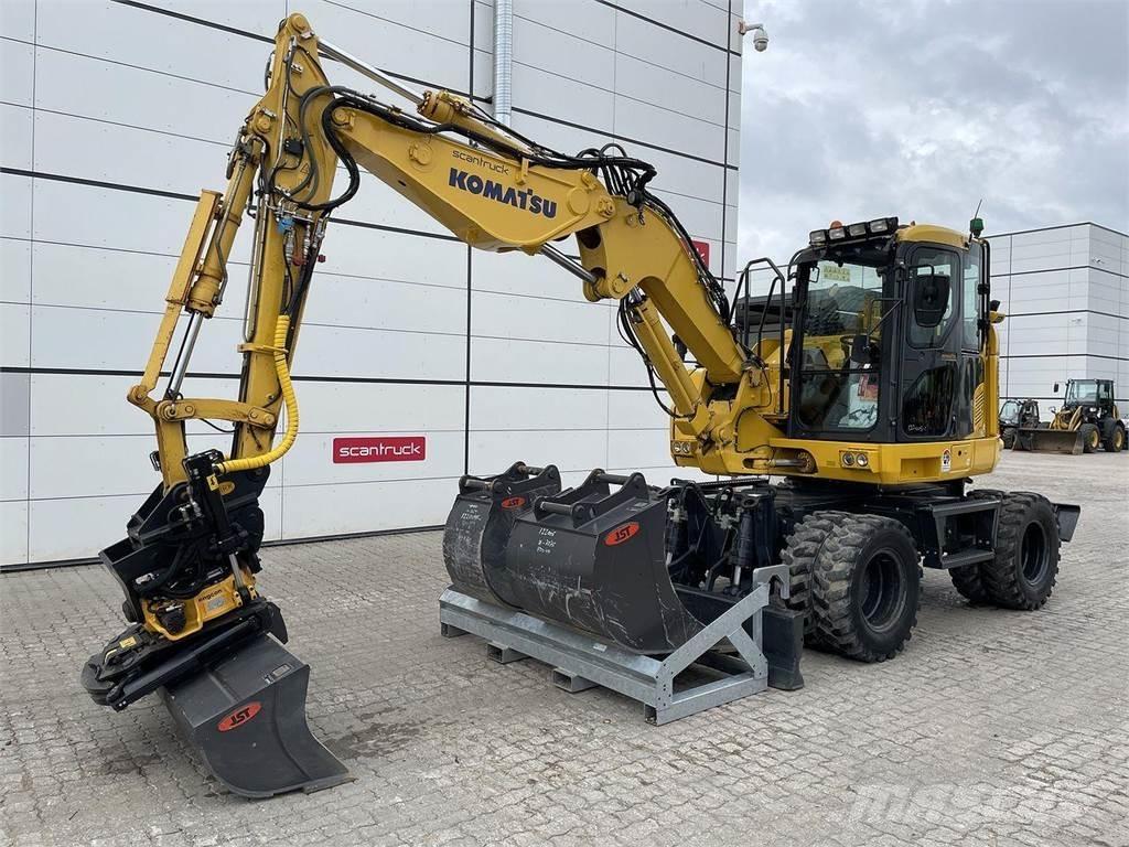 Komatsu PW118MR-11 حفارات بعجل