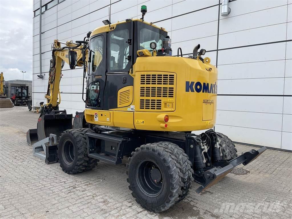 Komatsu PW118MR-11 حفارات بعجل