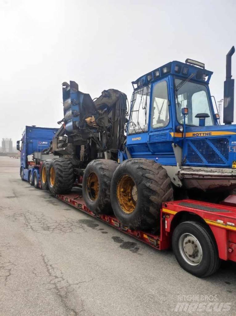 Bruks 805 ماكينات تقطيع أخشاب الحراجة