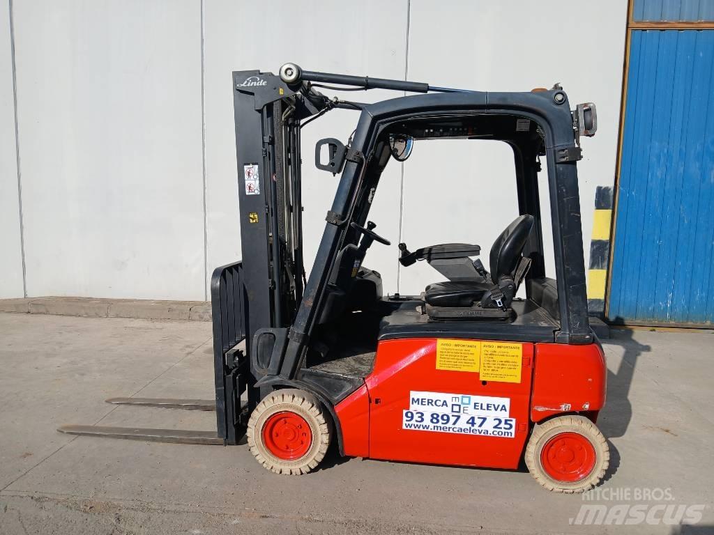 Linde E16P-01 شاحنات ذات رافعات شوكية تعمل بالكهرباء