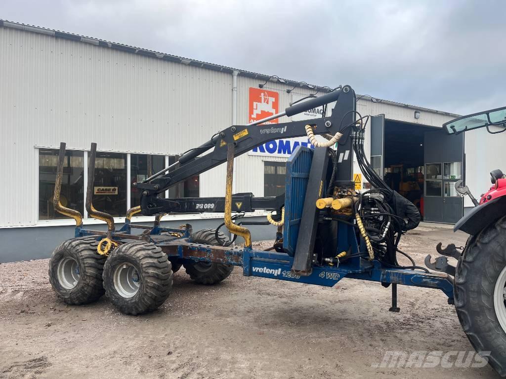 Vreten 1200 4wd مقطورات تحريج