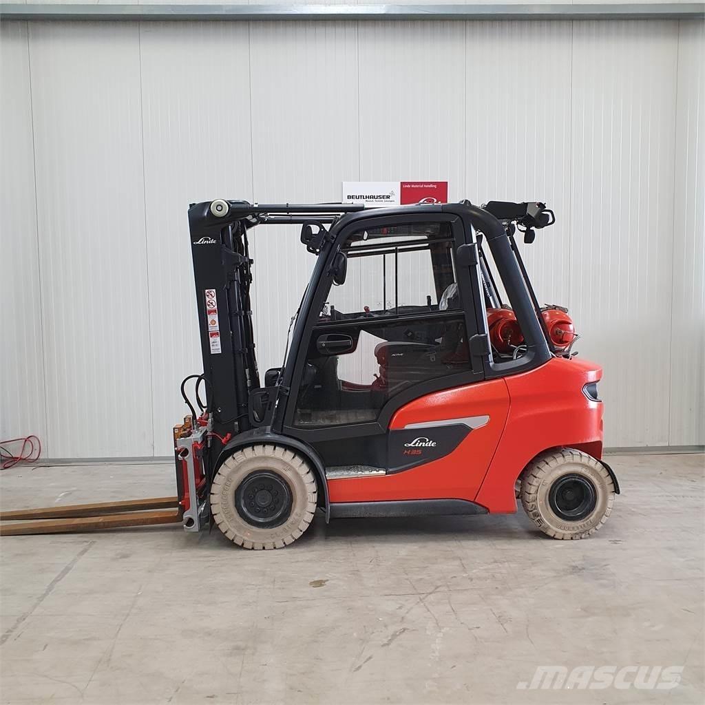 Linde H35T شاحنات LPG