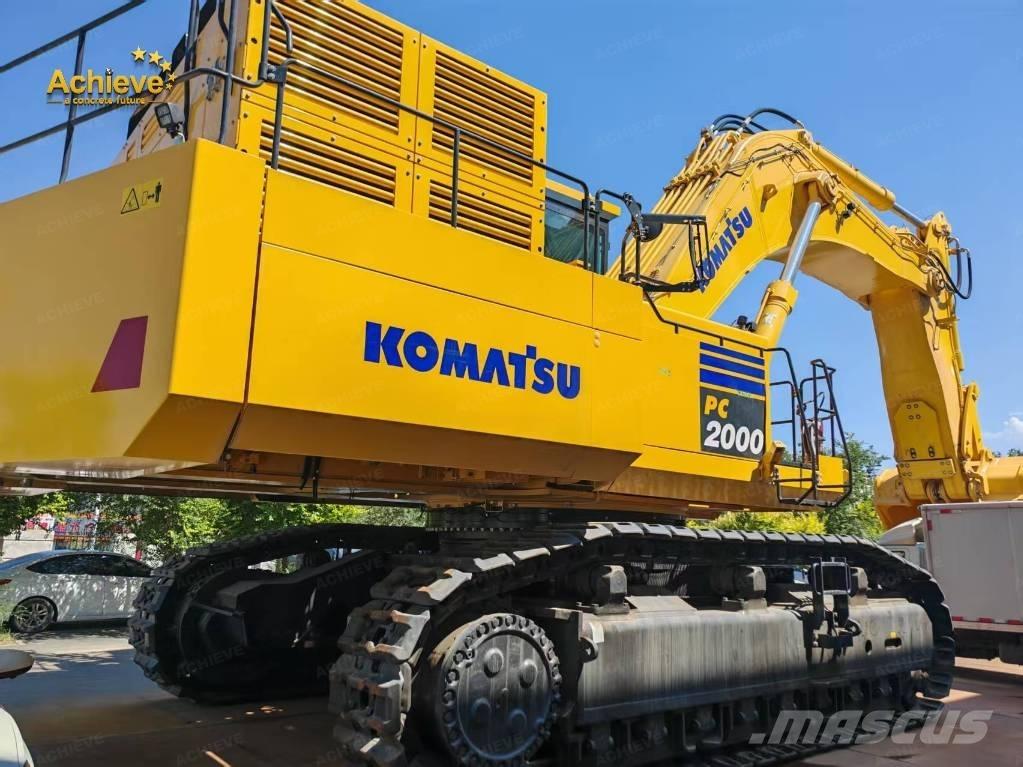 Komatsu PC 2000 حفارات زحافة