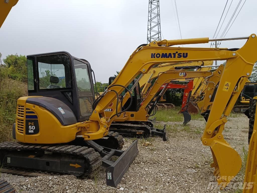 Komatsu PC 50 MR حفارات صغيرة أقل من 7 طن (حفارات صغيرة)