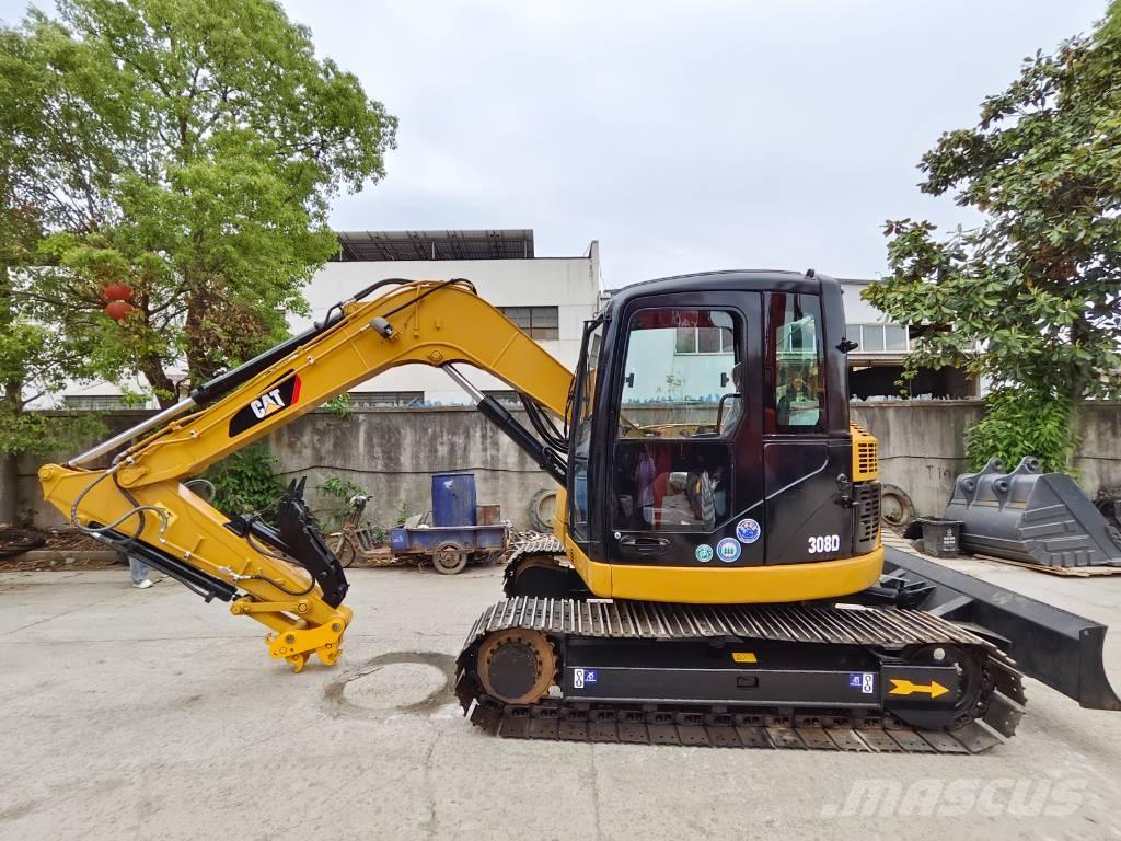 CAT 308 D حفارات وسط 7 طن - 12 طن