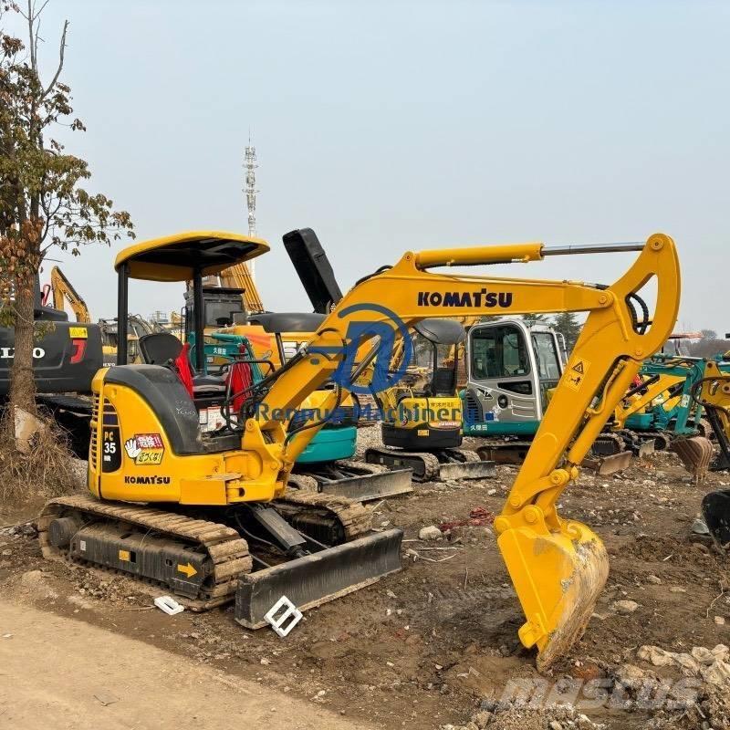 Komatsu PC35MR حفارات صغيرة أقل من 7 طن (حفارات صغيرة)