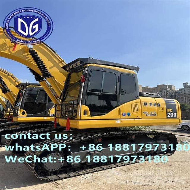 Komatsu PC 200-7 حفارات زحافة