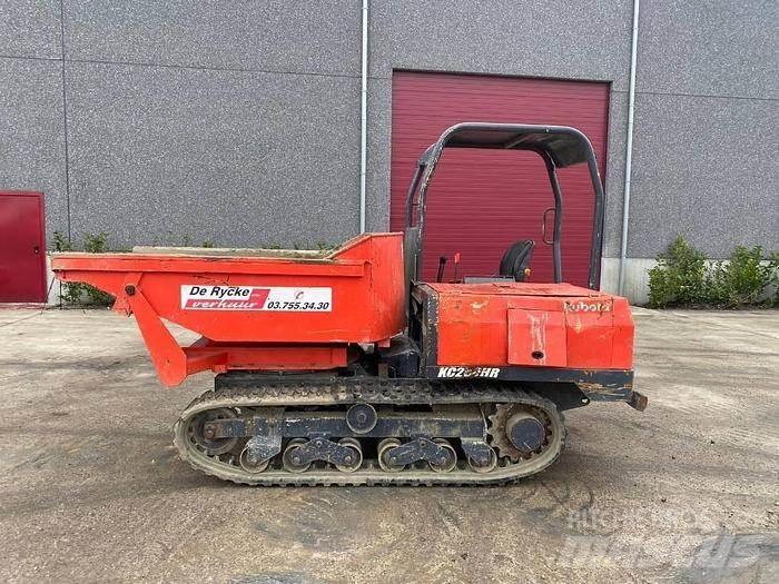 Kubota KC250HR عربات نقل قلابة للمواقع