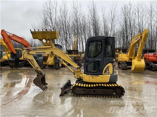 Komatsu PC35MR-2 حفارات صغيرة أقل من 7 طن (حفارات صغيرة)