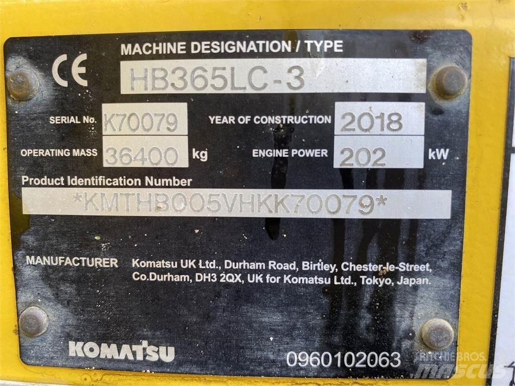 Komatsu HB365LC-3 حفارات زحافة
