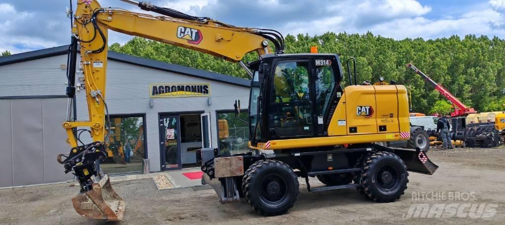 CAT 314 حفارات بعجل