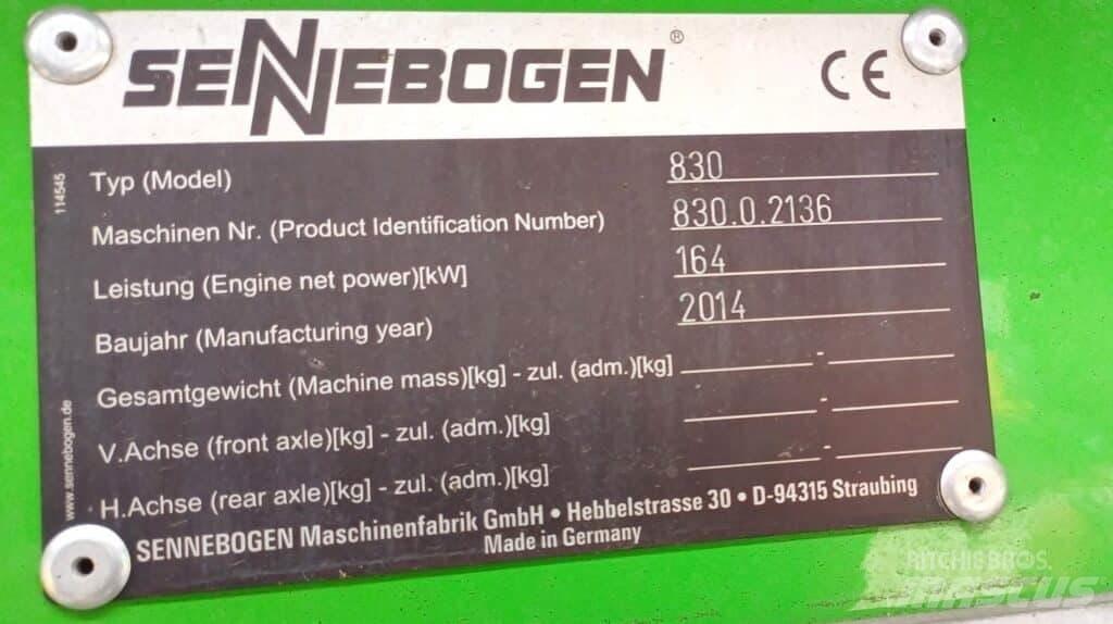 Sennebogen 830E مناولات المخلفات / مناولات صناعية
