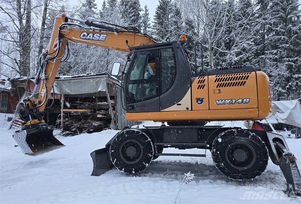 CASE WX 148 حفارات بعجل