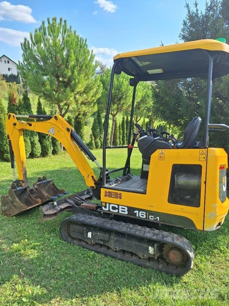 JCB 16 C-1 حفارات صغيرة أقل من 7 طن (حفارات صغيرة)