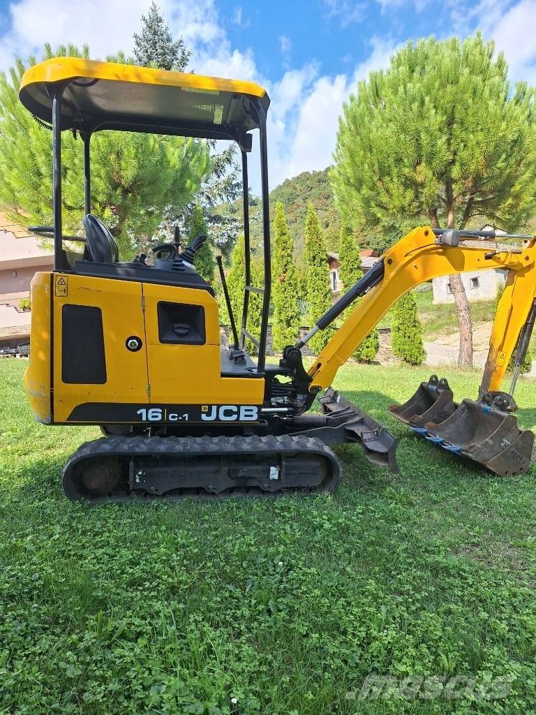 JCB 16 C-1 حفارات صغيرة أقل من 7 طن (حفارات صغيرة)