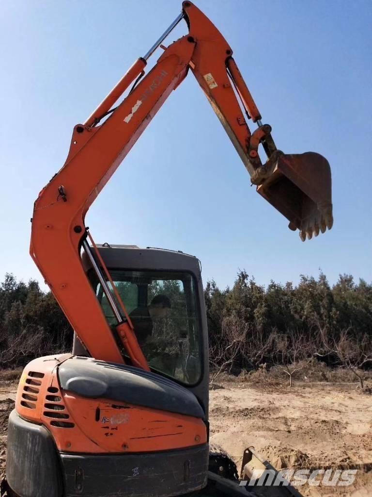 Hitachi zx55u حفارات صغيرة أقل من 7 طن (حفارات صغيرة)