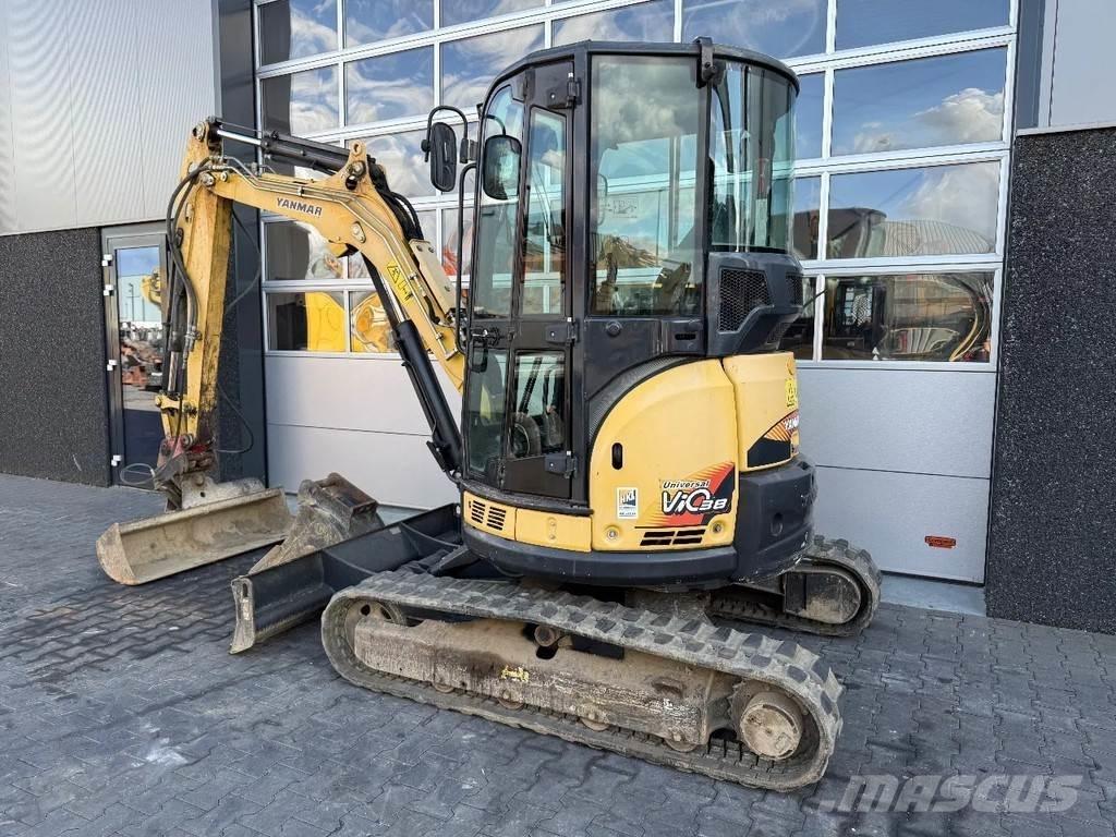 Yanmar Vio38-U حفارات صغيرة أقل من 7 طن (حفارات صغيرة)