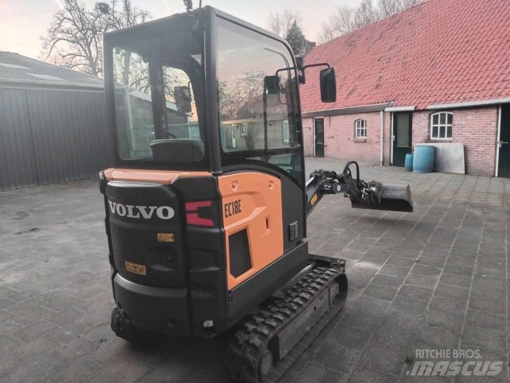 Volvo EC 18 E حفارات صغيرة أقل من 7 طن (حفارات صغيرة)