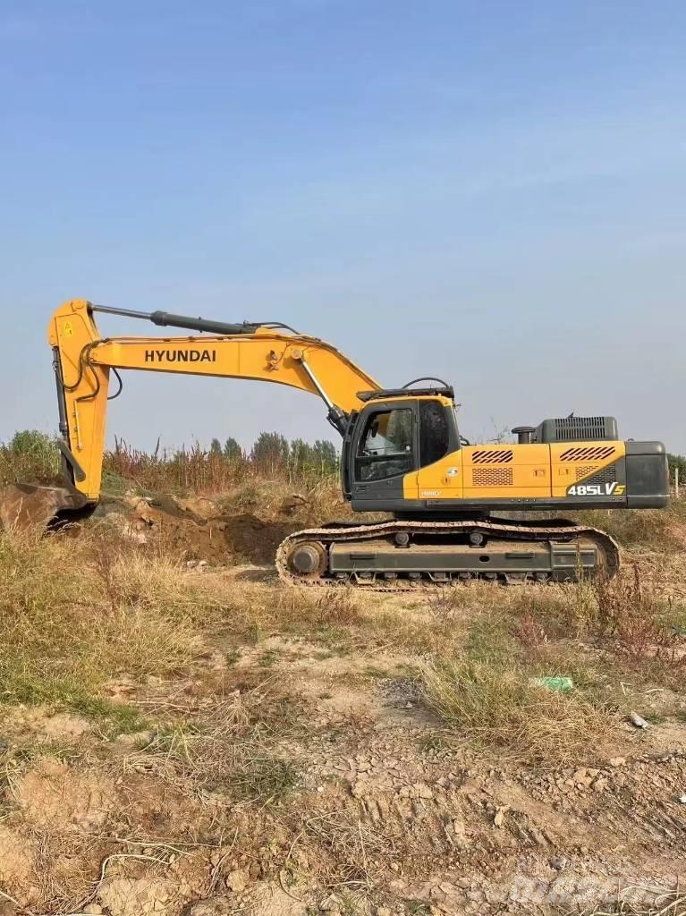 Hyundai R485LVS حفارات زحافة