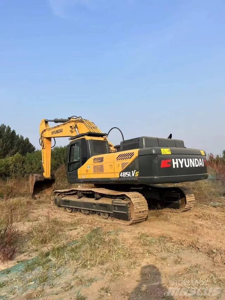 Hyundai R485LVS حفارات زحافة