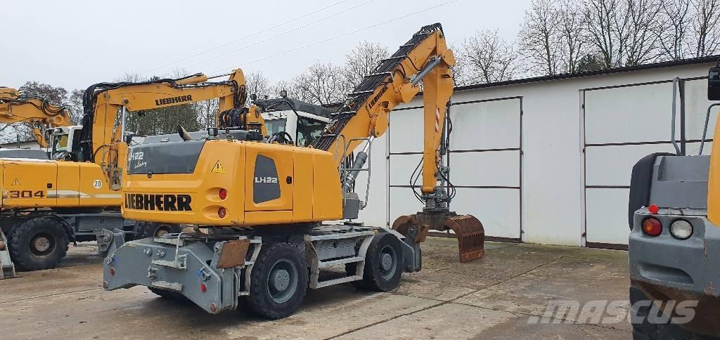 Liebherr LH 22 M مناولات المخلفات / مناولات صناعية