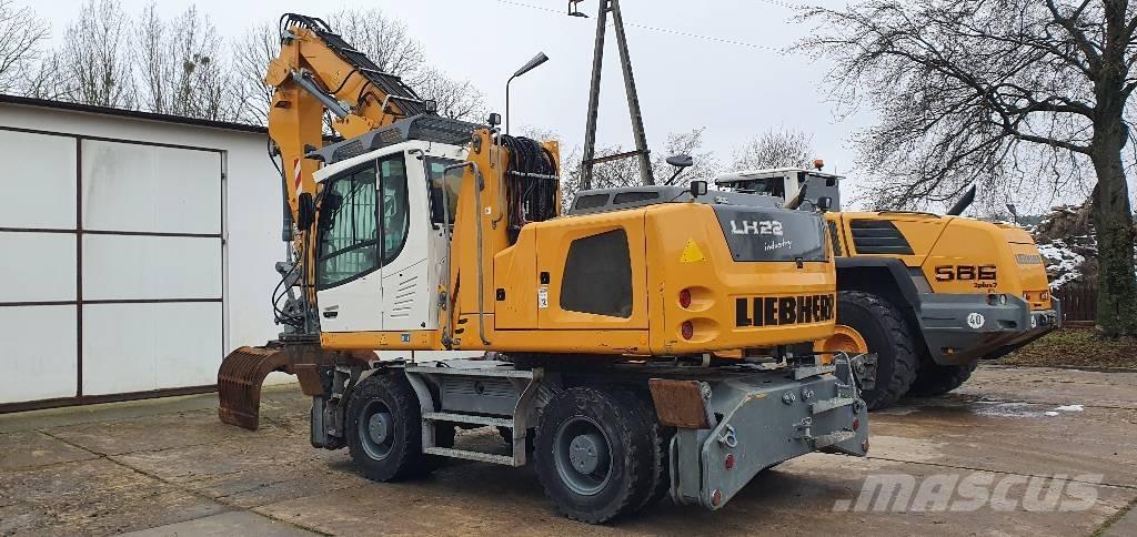 Liebherr LH 22 M مناولات المخلفات / مناولات صناعية