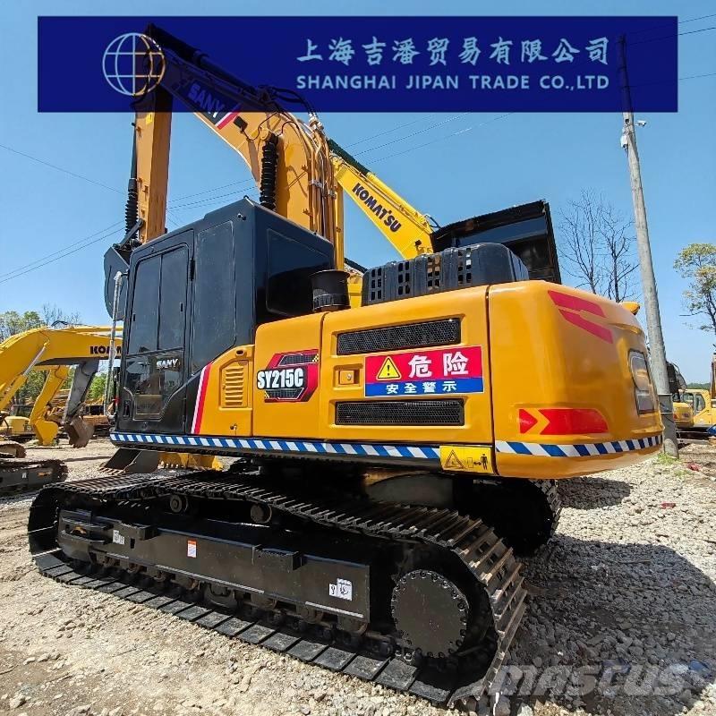 Sany SY 215 حفارات زحافة