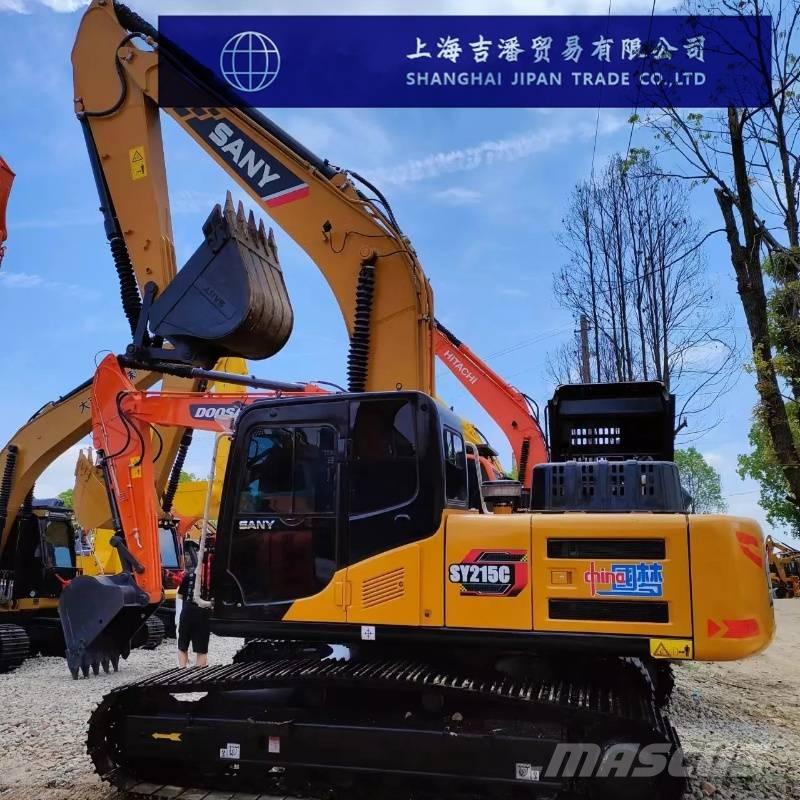 Sany SY 215 حفارات زحافة
