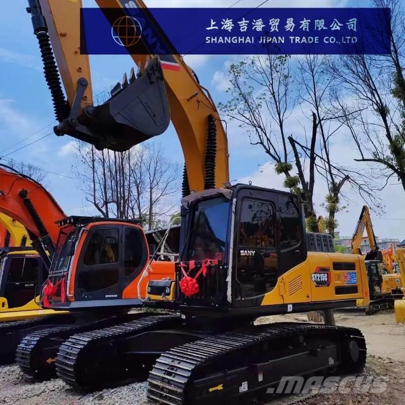 Sany SY 215 حفارات زحافة