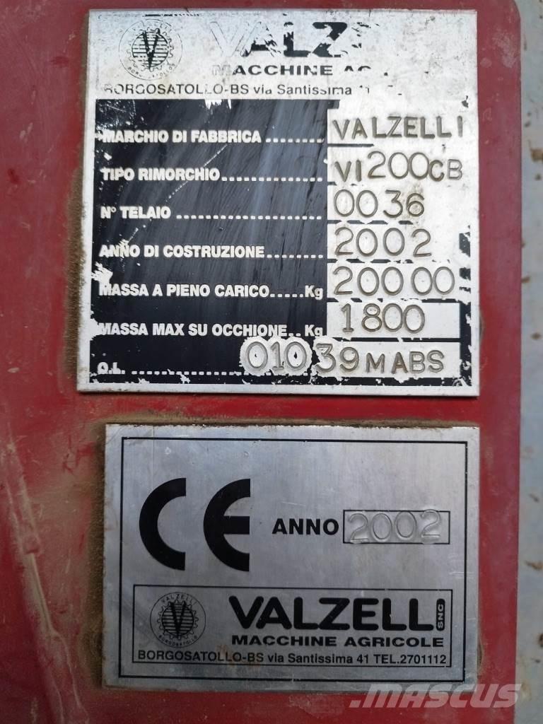  Valzelli 200 cb مقطورات أخرى