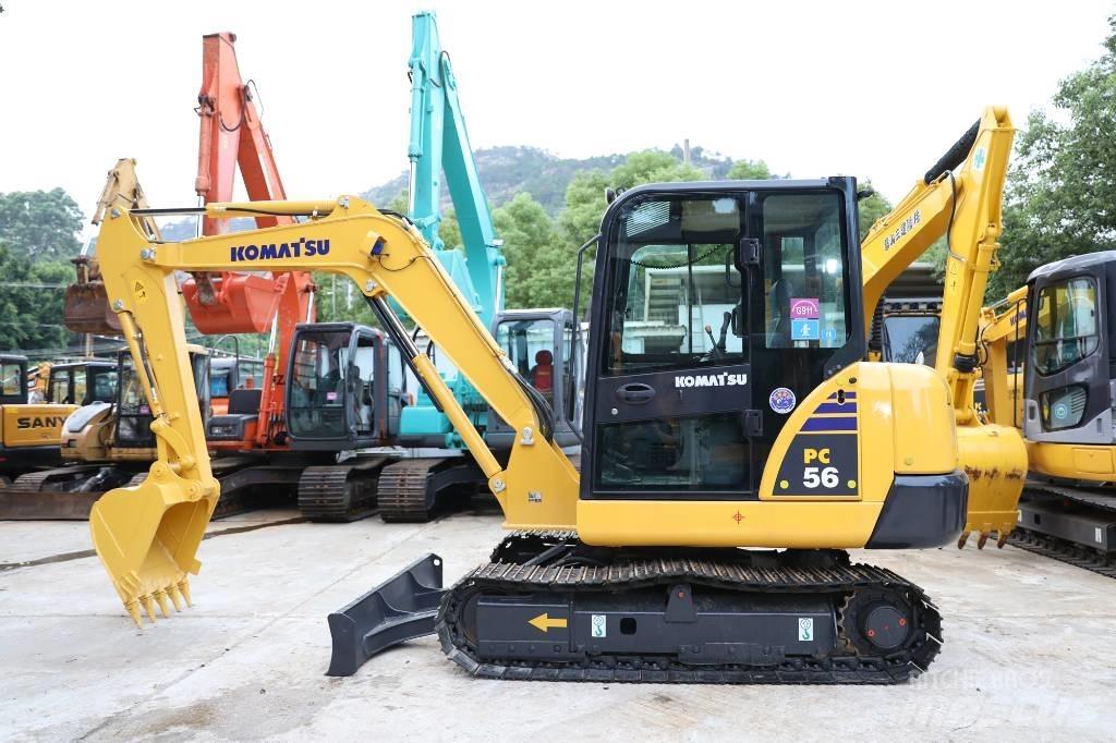 Komatsu PC 56-7 حفارات زحافة