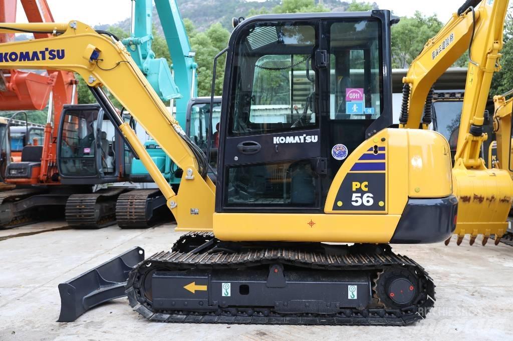 Komatsu PC 56-7 حفارات زحافة