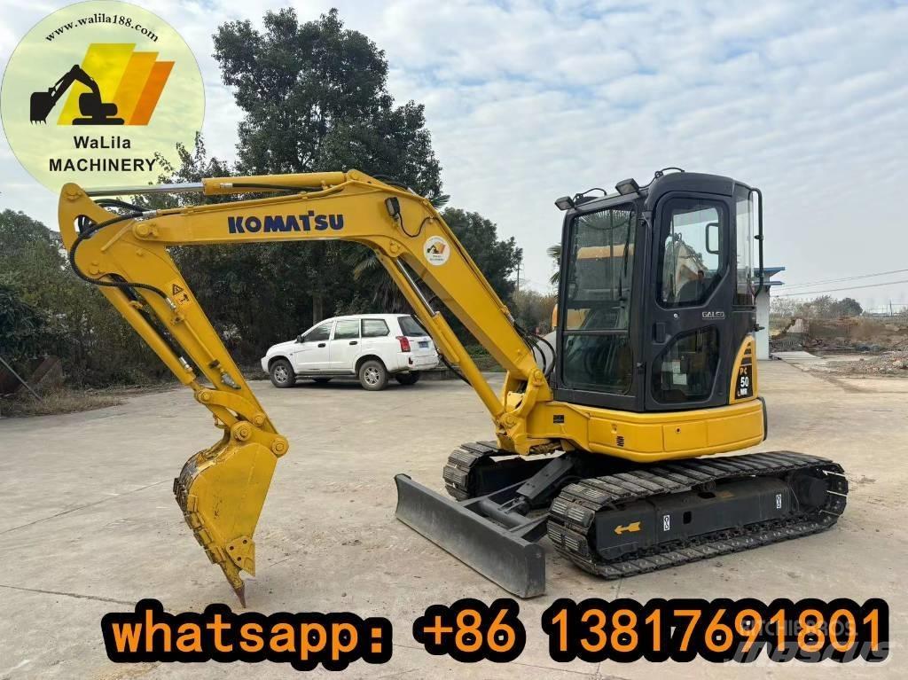 Komatsu PC 50 MR حفارات صغيرة أقل من 7 طن (حفارات صغيرة)
