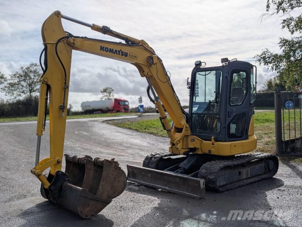 Komatsu PC 55 MR-3 حفارات صغيرة أقل من 7 طن (حفارات صغيرة)