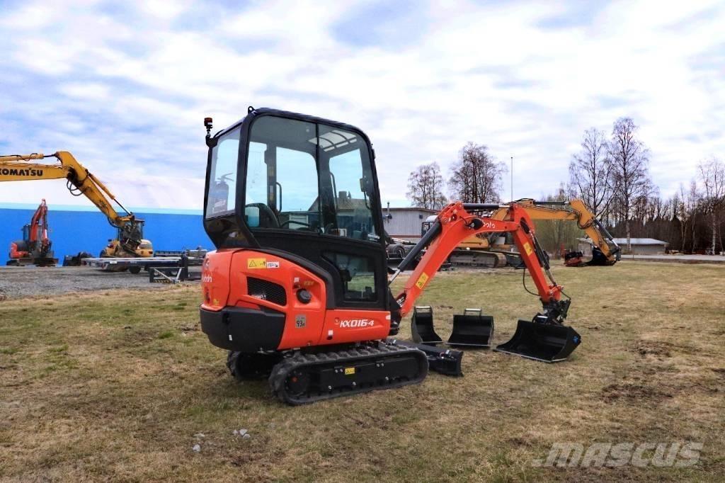 Kubota KX016-4 حفارات صغيرة أقل من 7 طن (حفارات صغيرة)