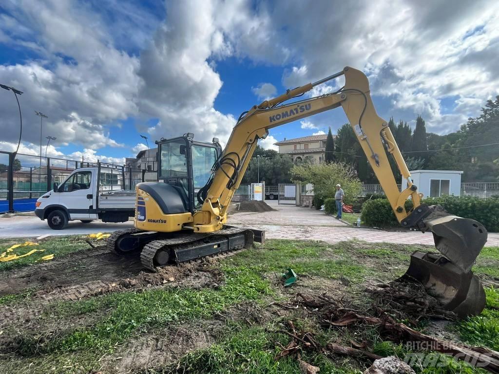 Komatsu PC55 حفارات صغيرة أقل من 7 طن (حفارات صغيرة)