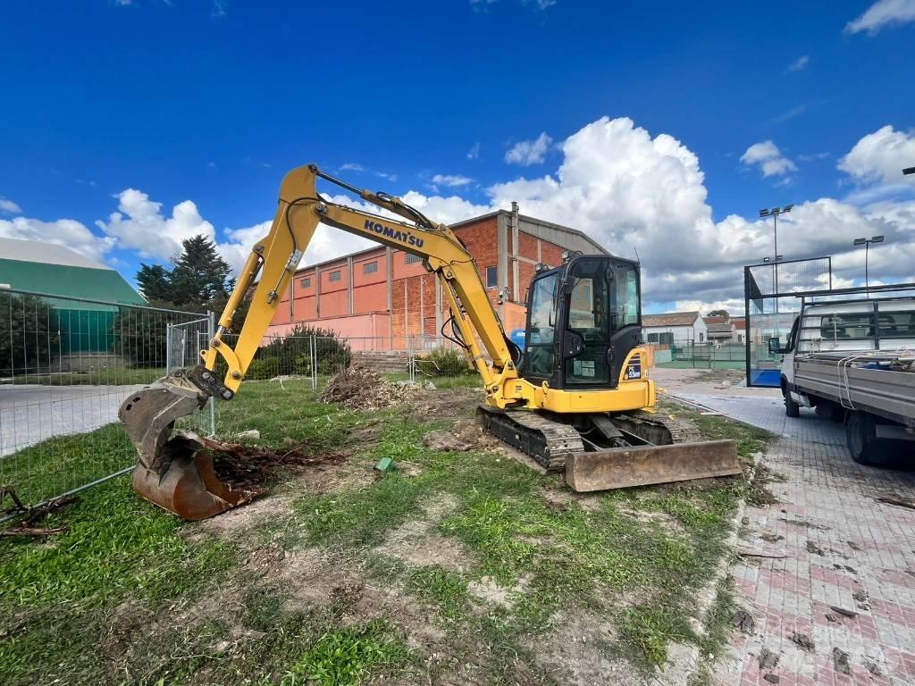 Komatsu PC55 حفارات صغيرة أقل من 7 طن (حفارات صغيرة)