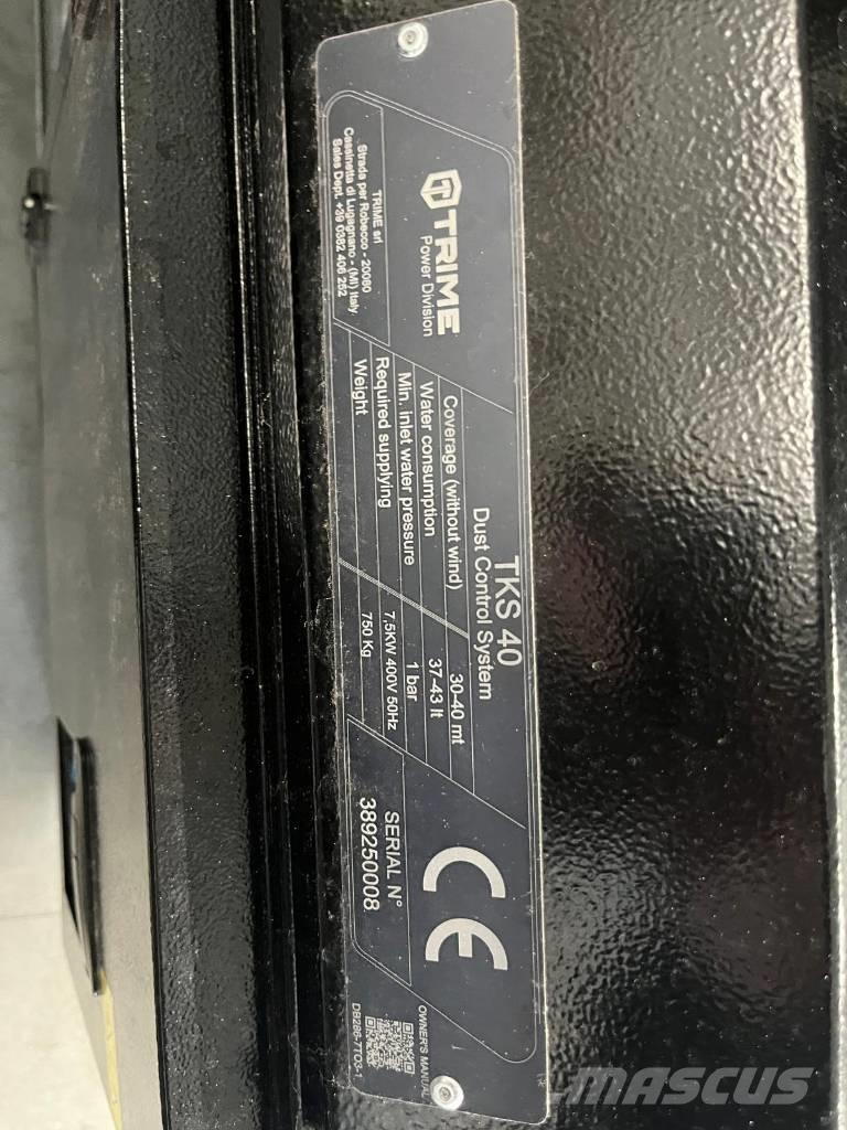 Trime TKS-40 SKID أنظمة الرش