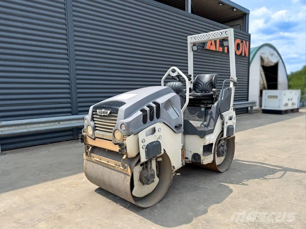 Hamm HD 10 VV مداحل ثنائية الاسطوانة