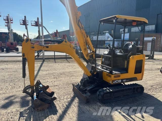 JCB 16 C حفارات صغيرة أقل من 7 طن (حفارات صغيرة)